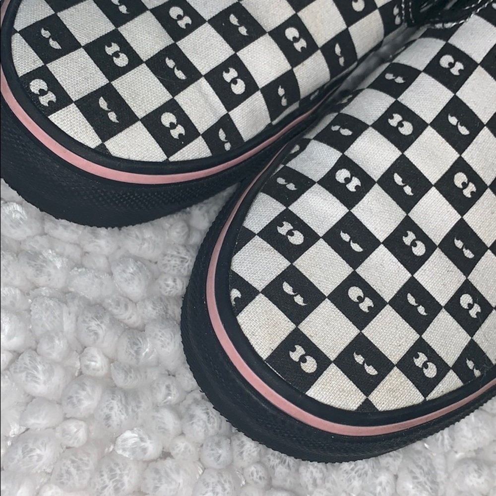 🌸👀Checkered Lazy Eye Vans 🌸! RARE 👀!! SOLD OUT - Picture 7 of 11